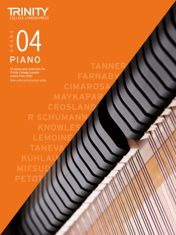 Trinity College London Piano Exam Pieces & Exercises Grade 4 From 2021