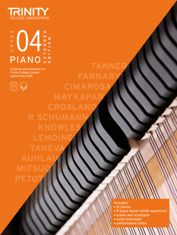 Trinity College London Piano Exam Pieces & Exercises Grade 4 From 2021  (Extended Edition)