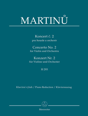 Concerto No.2 For  Violin & Piano (Barenreiter)