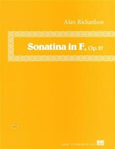 Sonatina In F, Op. 27 Piano Solo
