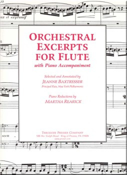 Orchestral Excerpts For Flute, Revised Edition
