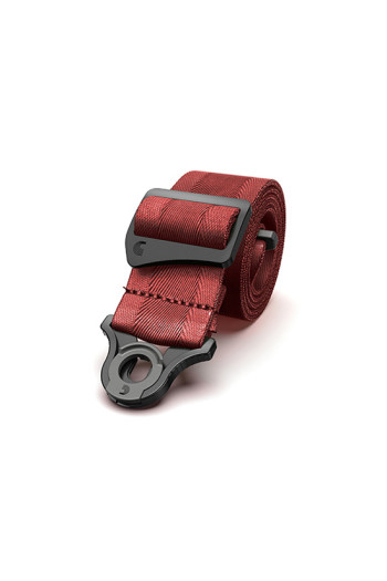 D'Addario Planet Waves Guitar Strap - Auto Lock - Blood Red