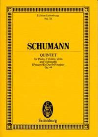 Piano Quintet Eb Major Miniature Score