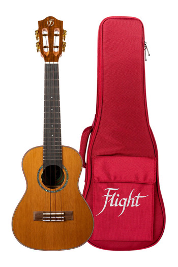 Flight Electro Acoustic Diana Solid Cedar Top Concert Ukulele