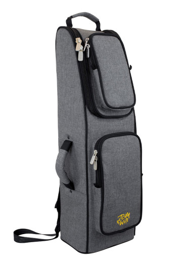 Bassoon Case: Gig Bag: Grey & Black: Tom & Will