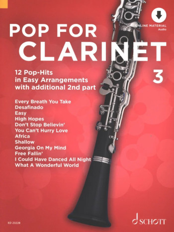 Pop For Clarinet Band 3: Clarinet & Audio