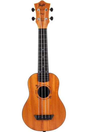 Flight TUS53 Mahogany ABS Travel Soprano Ukulele