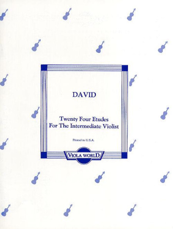 Twenty Four Etudes For The Intermediate Violist (Ferdinand)