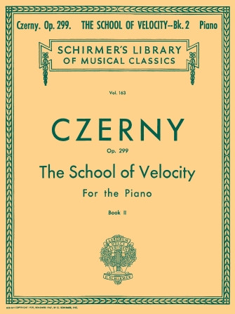 School Of Velocity Op.299 Book 2 Piano (Schirmer)