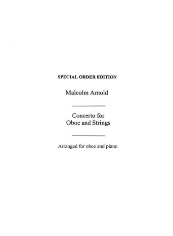 Concerto Op.39: Oboe & Piano (Patersons)