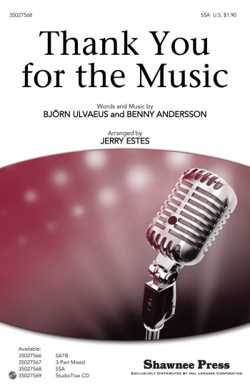 Abba: Thank You For The Music Vocal SSA And Piano (Estes)