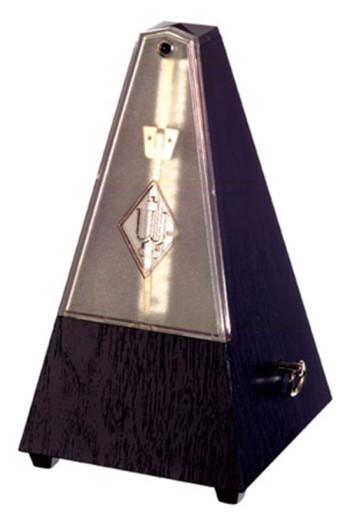 Wittner 816K Maelzel Metronome - Black Plastic Case With Bell