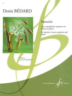 Fantaisie Pour Saxophone Soprano Ou Tenor Et Piano
