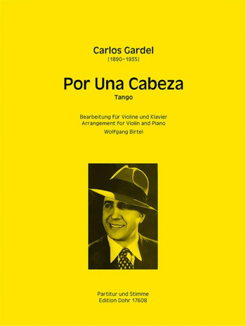 Por Una Cabeza (Tango) Violin & Piano (Dohr)