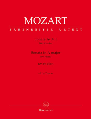 Sonata In A Major: K331: (Alla Turca) Piano (Barenreiter)