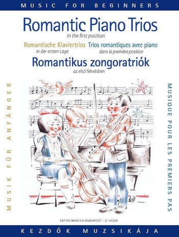 Romantic Piano Trios For Beginners - First Position