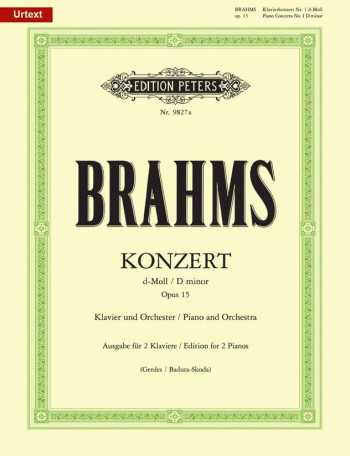 Piano Concerto D Minor No.1 Op.15 Edition For 2 Pianos (Peters)