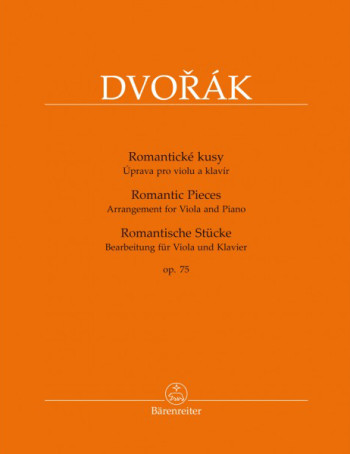 Romantic Pieces Op.75: Viola & Piano (Barenreiter)