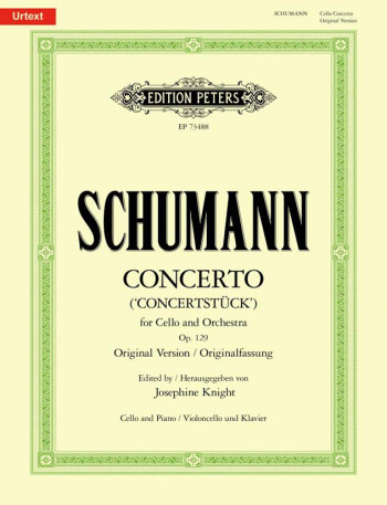 Concerto A Minor Op129: Cello & Piano (Peters)