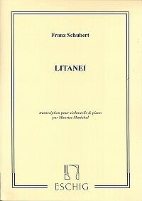 Litanei: Cello & Piano (Eschig)