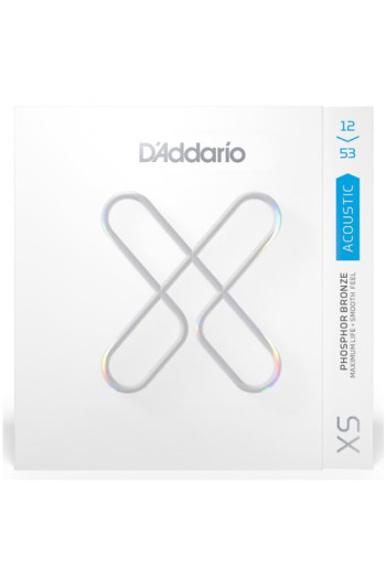 D'Addario Acoustic Guitar XS Phosphor Bronze Light 12-53