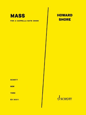 Mass For A Cappella SATB Choir (Schott)