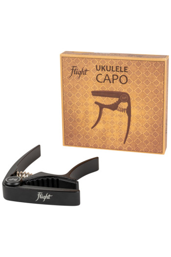 Ukulele: Flight Aluminium Ukulele Capo - Black