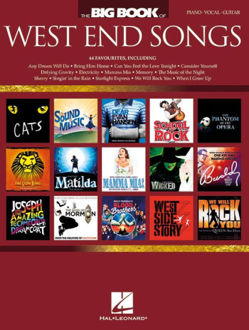 The Big Book Of West End Songs: Piano Vocal Guitar