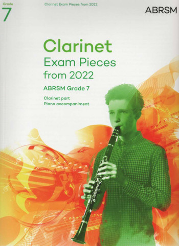 ABRSM Clarinet Exam Grade 7 From 2022: Pieces