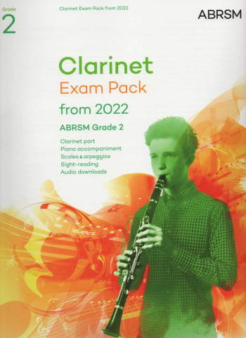ABRSM Clarinet Exam Pack Grade 2 From 2022: Pieces Scales Sight-reading