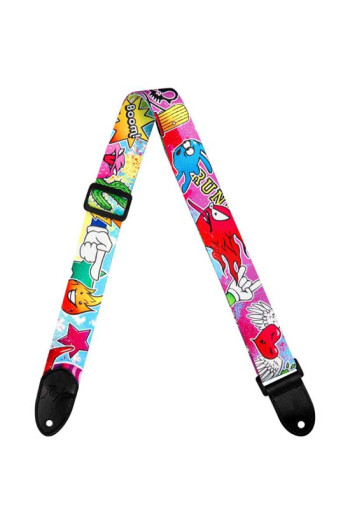 Flight: Polyester Ukulele Strap - Wow