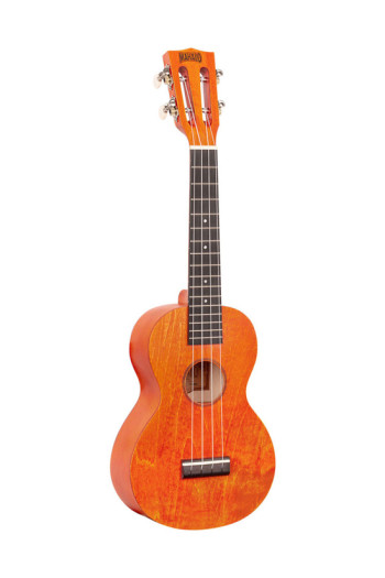 Mahalo Island Orange Sunset Concert Ukulele
