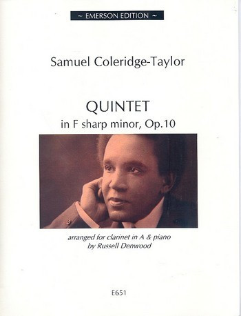 Quintet In F Sharp Minor Op.10: Clarinet & Piano (Emerson)