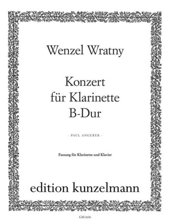 Concerto In Bb Clarinet & Piano (Kunzelmann)