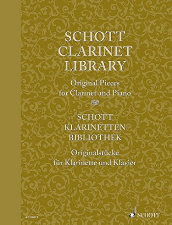 Schott Clarinet Library: Original Pieces Clarinet & Piano