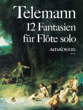 12 Fantasias: Flute: Studies (Amadeus)