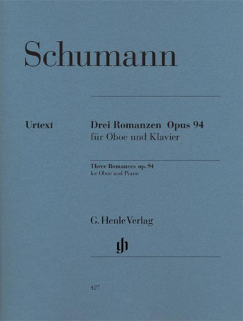 3 Romances Op.94: Oboe & Piano (Henle)
