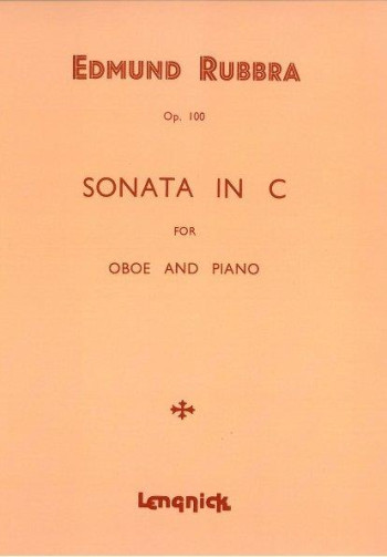 Sonata In C For Oboe & Piano (Lengnick)