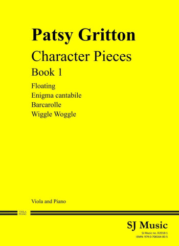 Character Pieces Book 1 Viola & Piano (Gritton)