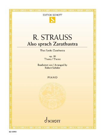 Also Sprach Zarathustra (2001: A Space Odyssey) Piano (Schott)