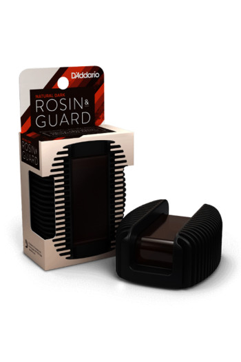 D'Addario Violin Rosin Natural Dark VR200& Rosin Guard