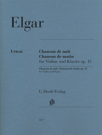 Chanson De Nuit, Chanson De Matin Op.15: Violin & Piano (Henle)