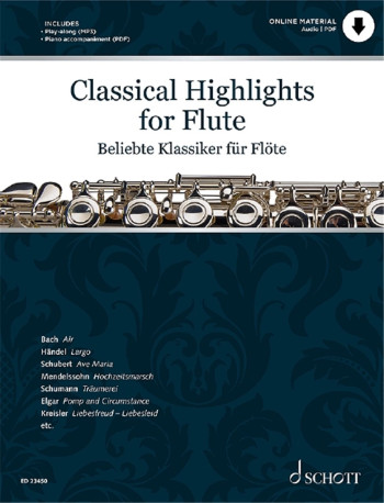 Classical Highlights Arranged For Flute & Piano Book & Download
