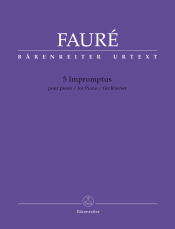 5 Impromptus For Piano  (Barenreiter)
