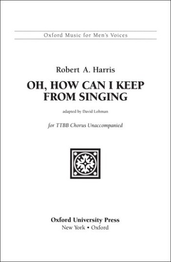 Oh, how can I keep from singing?