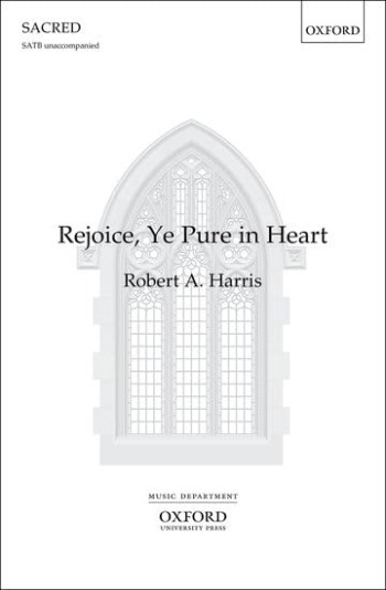 Rejoice, ye pure in heart