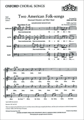 Two American Folk-songs