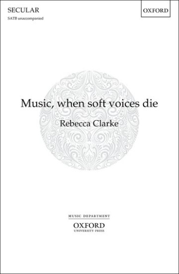Music, when soft voices die
