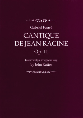 Cantique de Jean Racine