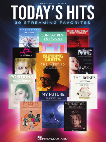 Today's Hits: 30 Streaming Favourites: Piano Vocal Guitar